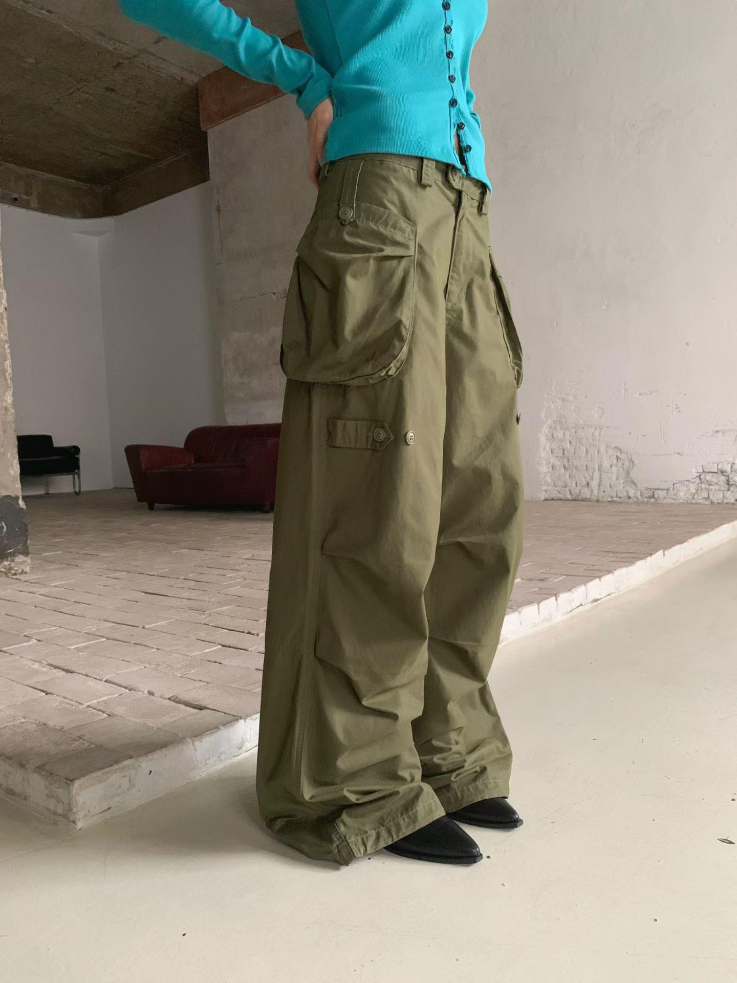 姐姐感大口袋工作褲